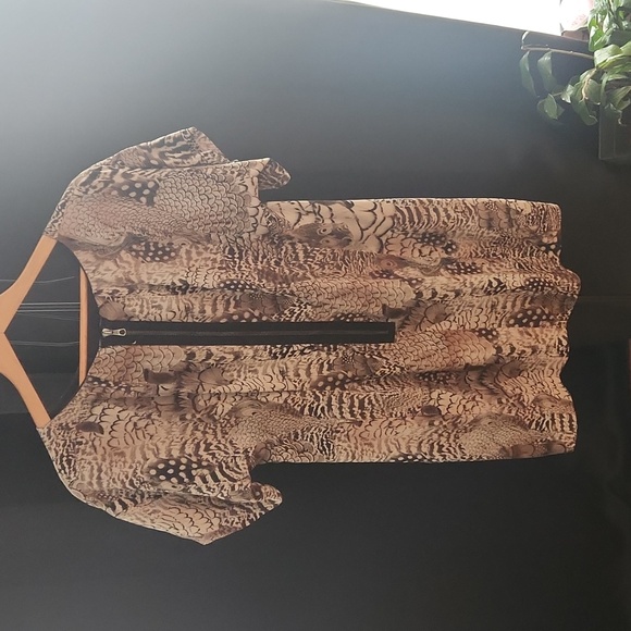 Rag & bone dalmeny feather print dress - Picture 6 of 6